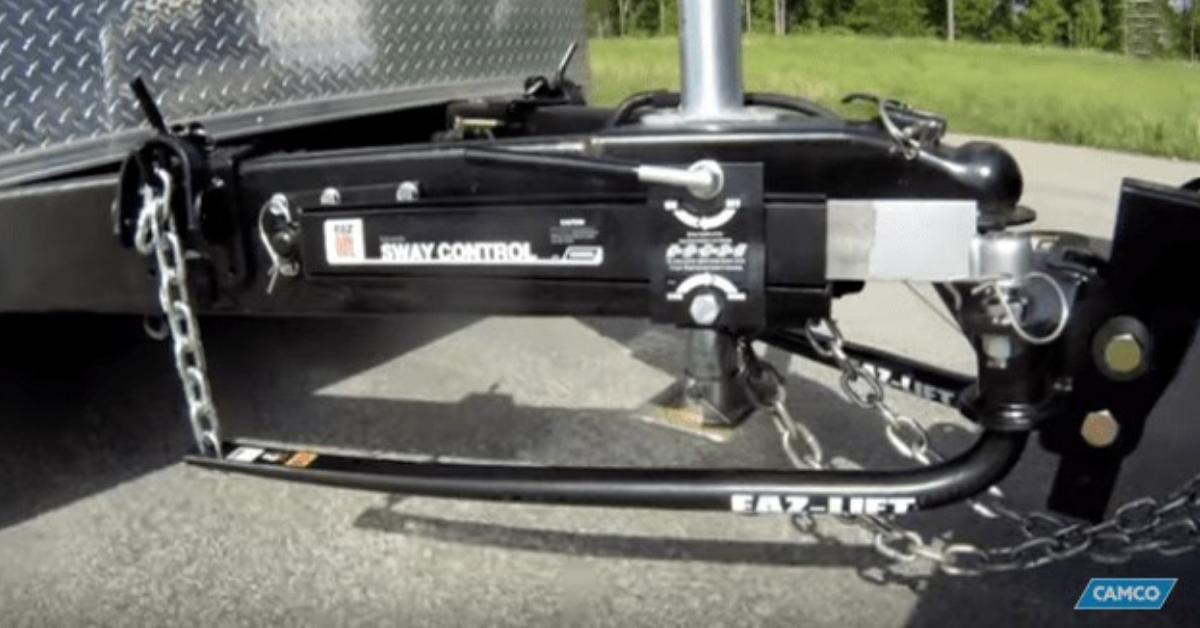 sway bar in travel trailer